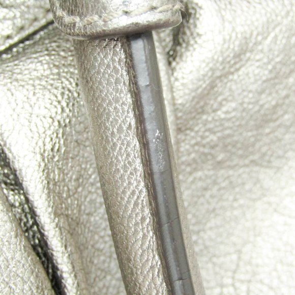 Salvatore Ferragamo Gancini AU-21/5370 Women's Leather Handbag Bronze - Picture 6 of 14